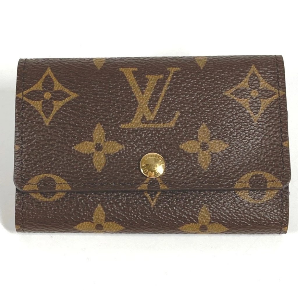 Louis Vuitton M62630 Monogram Multicles 6 Key Case With 6 Hooks Brown